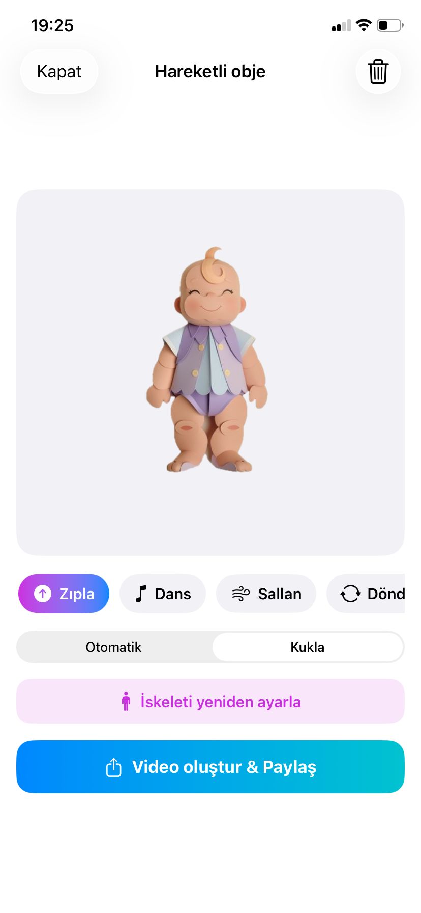 Hareketli obje